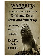 LION - WARRIOR CREAT THEMSELVES 16x24 Poster front