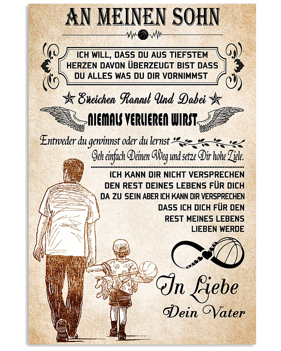 Make it the meaningful gift to your son 11x17 Poster
