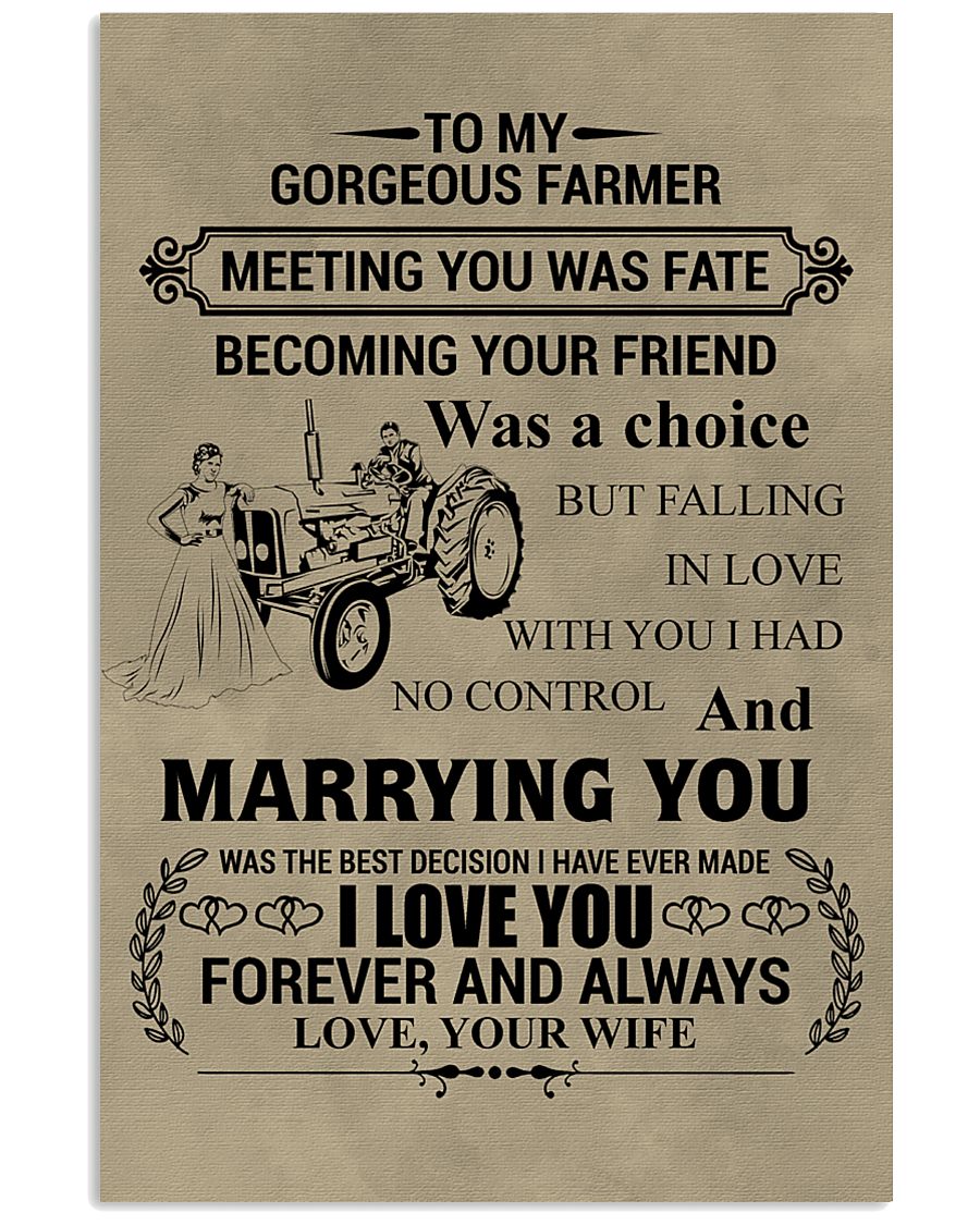 FAMILY FARMER POSTER 11x17 Poster