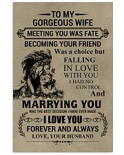 LION - TO MY GORGEOUS WIFE 11x17 Poster thumbnail
