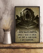 LION - I HAVE BEEN FIGHTING 16x24 Poster lifestyle-poster-3