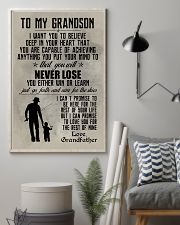 FISHING POSTER TO GRANDSON N035 11x17 Poster lifestyle-poster-1