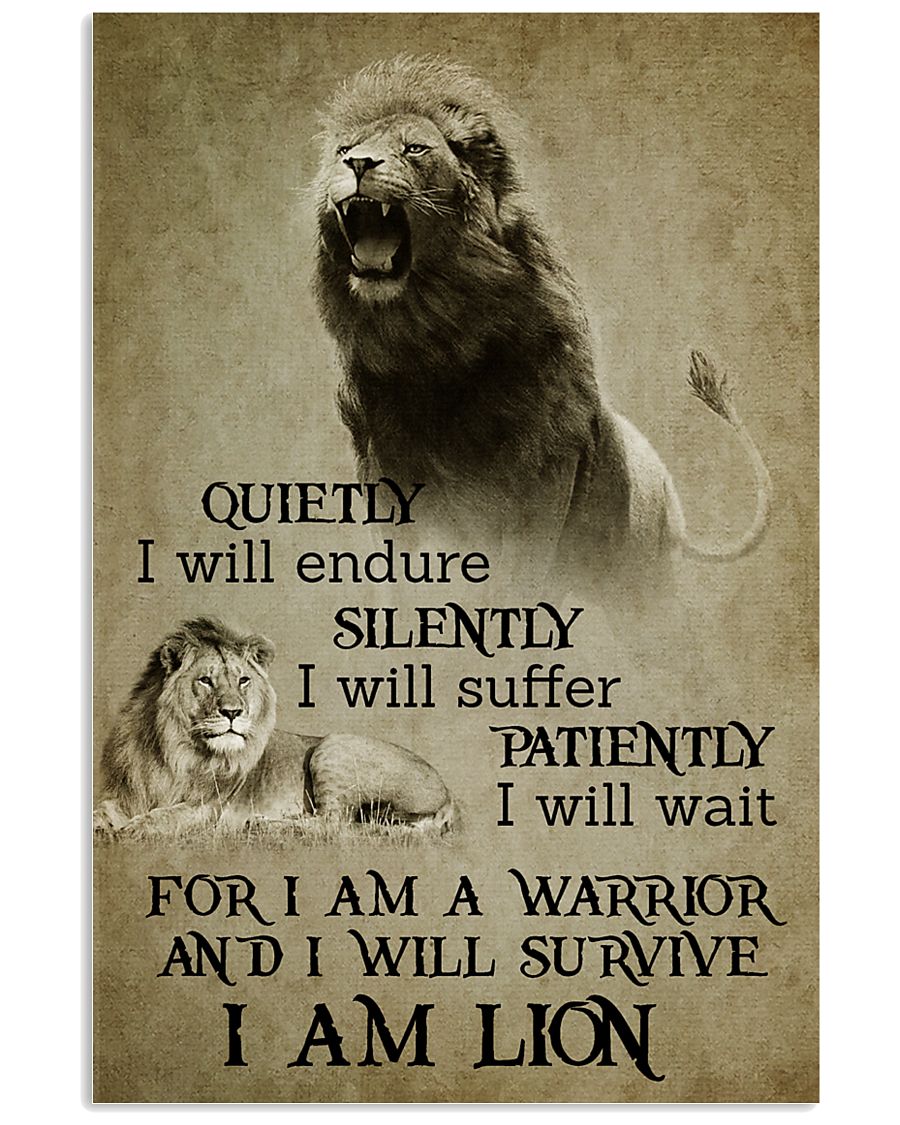 LION 16x24 Poster