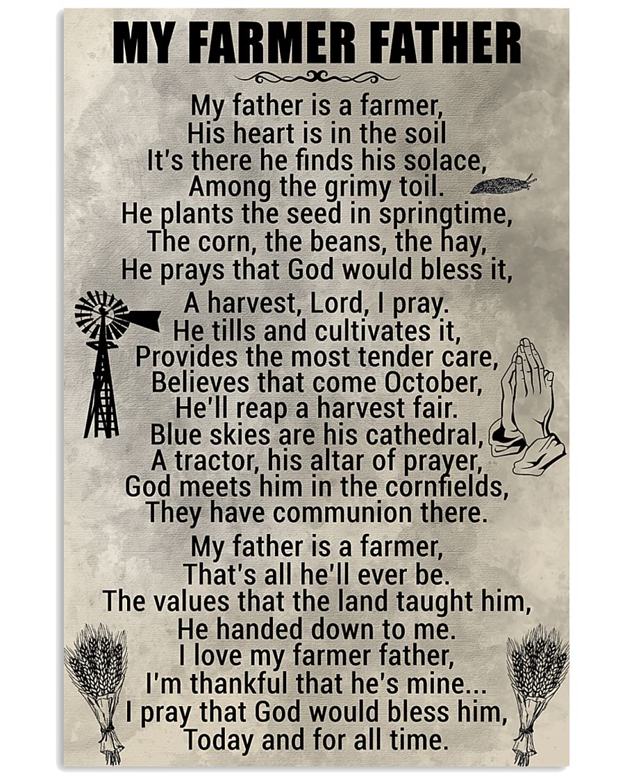 FAMILY FARMER POSTER 11x17 Poster
