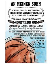 Make it the meaningful gift to your son 11x17 Poster front