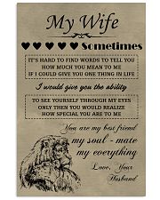 LION - My Wife Vertical Poster tile