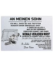 make it the meaningful gift to your son 36x24 Poster front