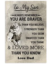 LION 16x24 Poster front