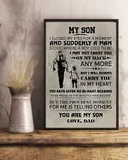 FISHING POSTER - TO MY SON 11x17 Poster lifestyle-poster-3