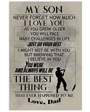 FISHING POSTER TO SON N029v2 11x17 Poster front