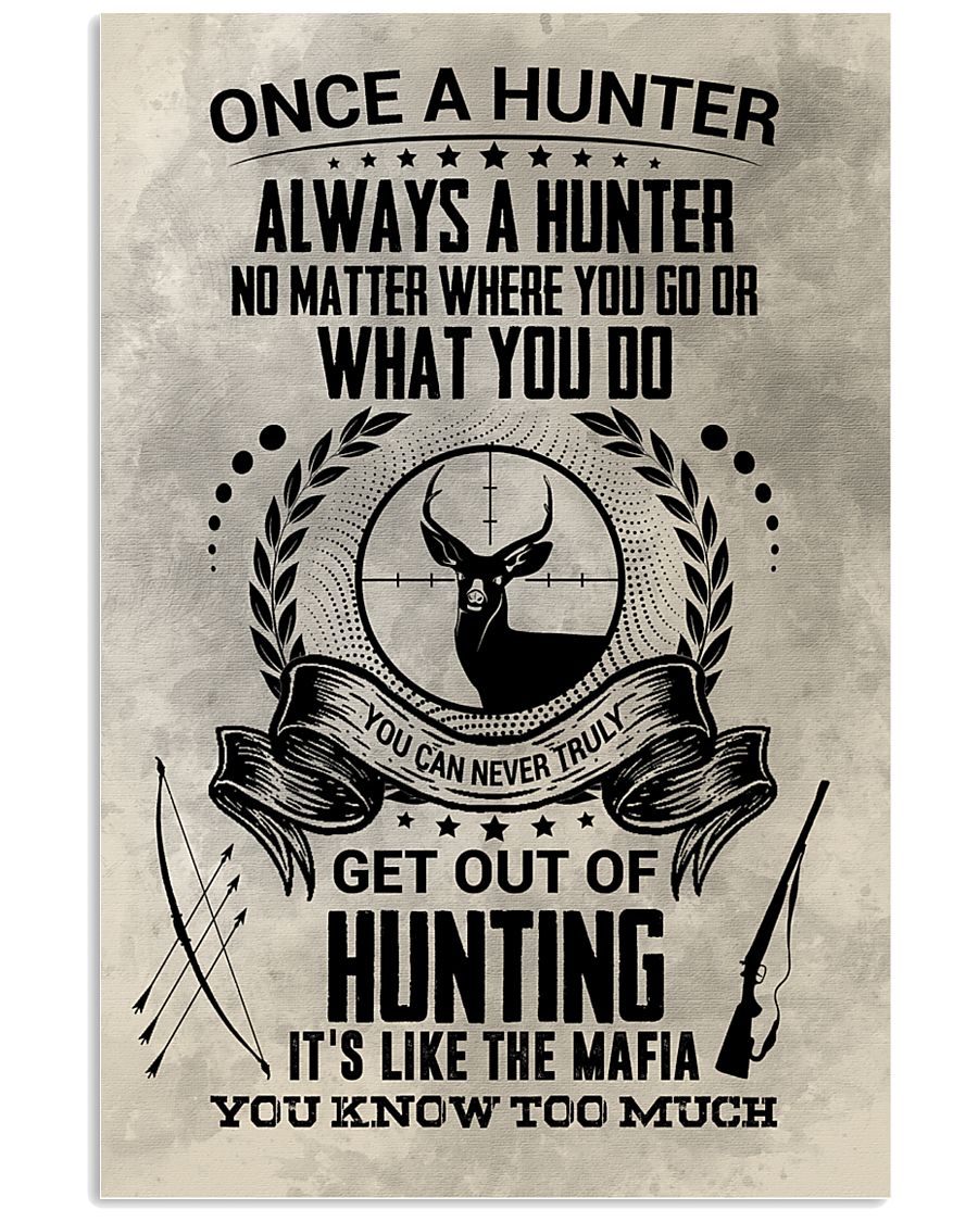 FUNNY HUNTING 16x24 Poster