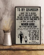 FISHING POSTER - TO MY SON 11x17 Poster lifestyle-poster-3