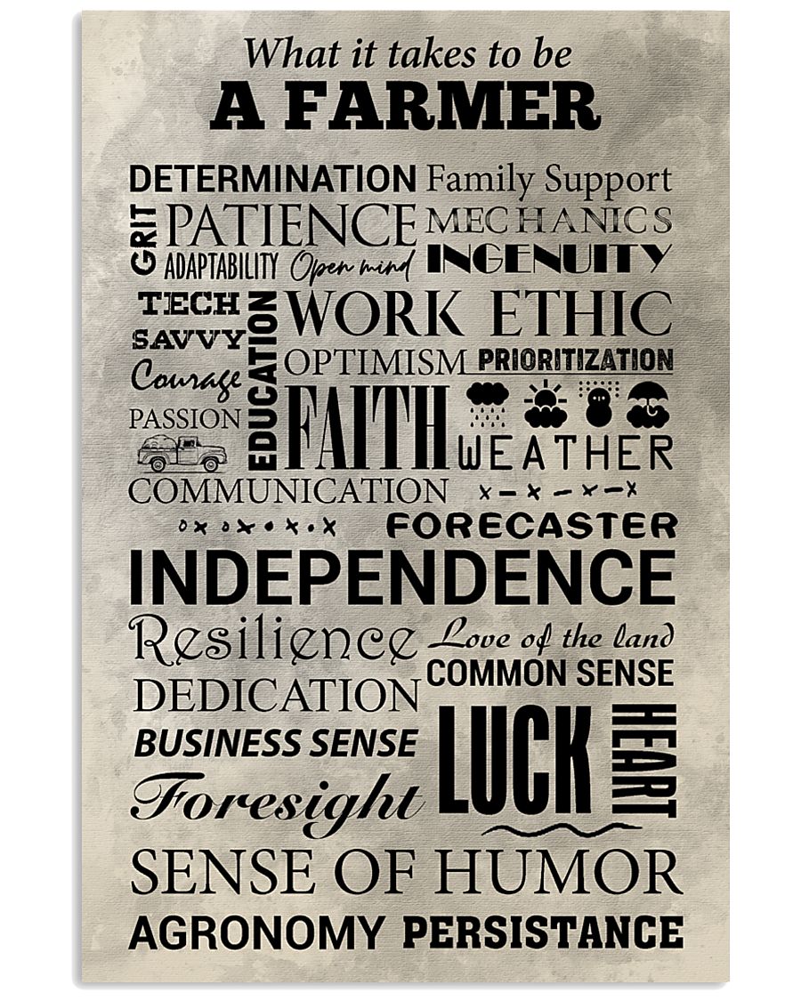 FARMER FAMILY POSTER 11x17 Poster