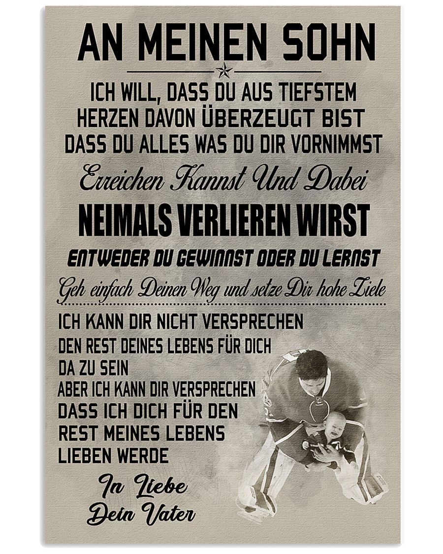 make it the meaningful gift to your son 11x17 Poster
