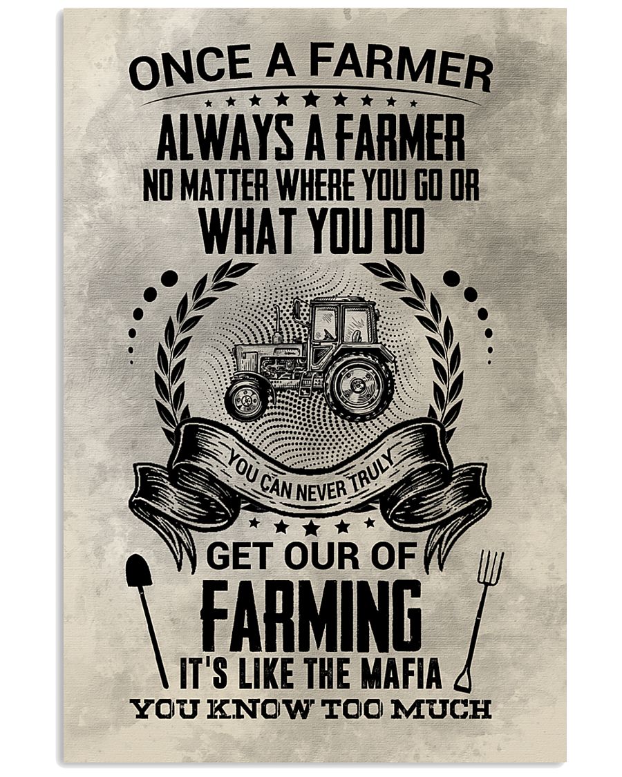 FUNNY FARMER POSTER 11x17 Poster
