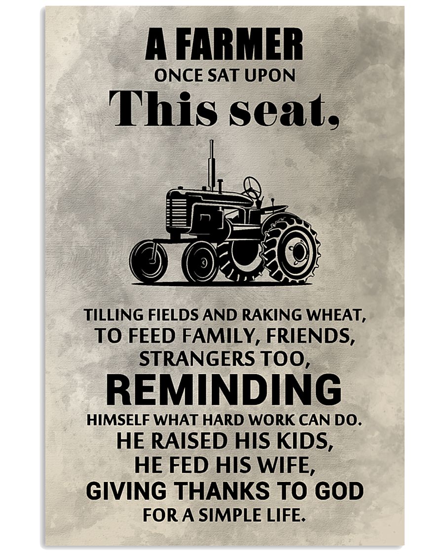 FAMILY FARMER POSTER 11x17 Poster
