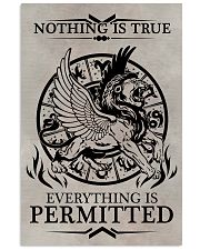 LION - NOTHING IS TRUE 16x24 Poster front