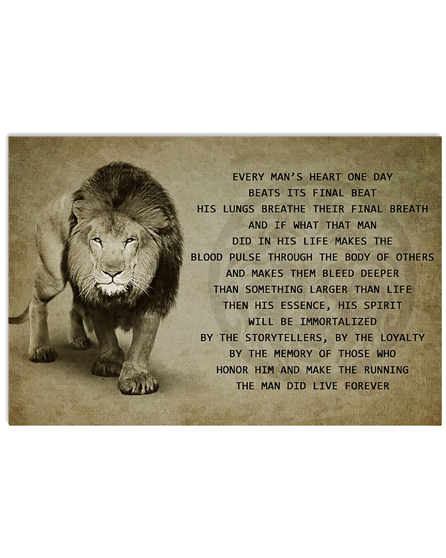 LION 17x11 Poster
