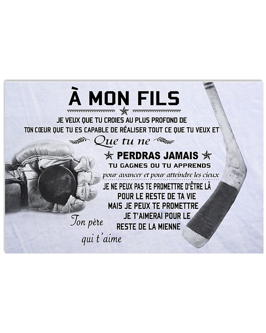 make it the meaningful gift to your son 24x16 Poster