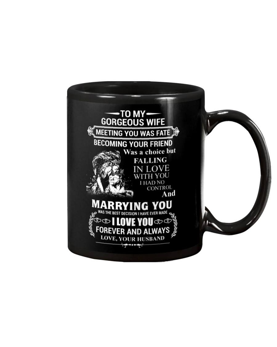 LION - TO MY GORGEOUS WIFE Mug