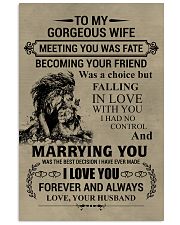 LION - TO MY GORGEOUS WIFE 11x17 Poster thumbnail