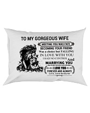 LION - TO MY GORGEOUS WIFE Rectangular Pillowcase thumbnail