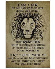 LION 16x24 Poster front