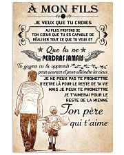 Make it the meaningful gift to your son 11x17 Poster front