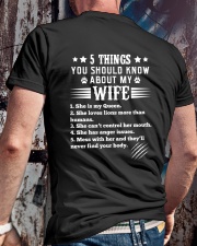 LION - 5 THINGS Classic T-Shirt lifestyle-mens-crewneck-back-2