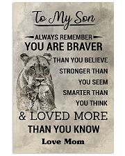 LION 16x24 Poster front