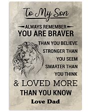 LION 16x24 Poster front