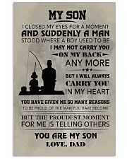 FISHING POSTER TO SON N030 11x17 Poster front