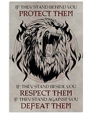 LION - IF THEY STAND BEHIND YOU 11x17 Poster thumbnail