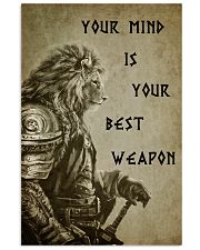 LION - YOUR MIND IS YOUR BEST WEAPON 16x24 Poster front