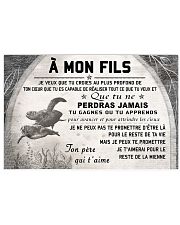 make it the meaningful gift to your son 17x11 Poster front