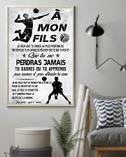 volleyball poster-to son-never lose french vs3 11x17 Poster lifestyle-poster-1