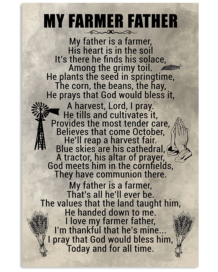 FAMILY FARMER POSTER 11x17 Poster