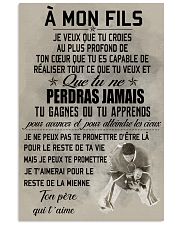 Make it the meaningful gift to your son 11x17 Poster front