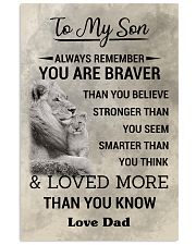 LION 16x24 Poster front