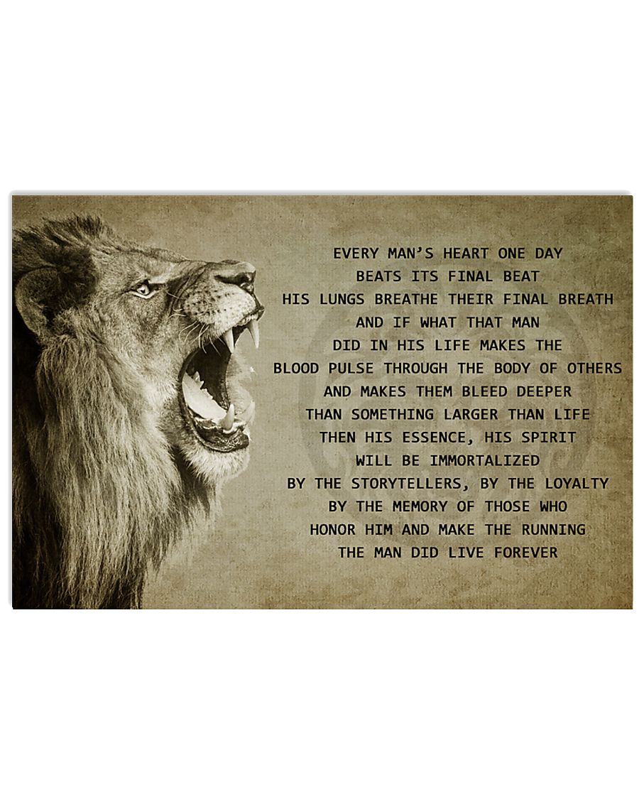 LION 17x11 Poster