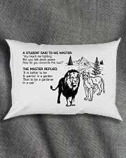 LION - A STUDENT SAID Rectangular Pillowcase aos-pillow-rectangle-front-lifestyle-1
