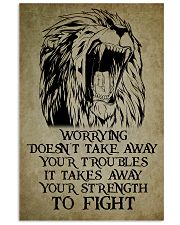 LION 16x24 Poster front