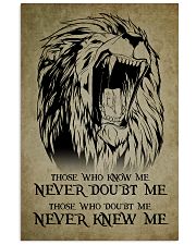 LION 16x24 Poster front