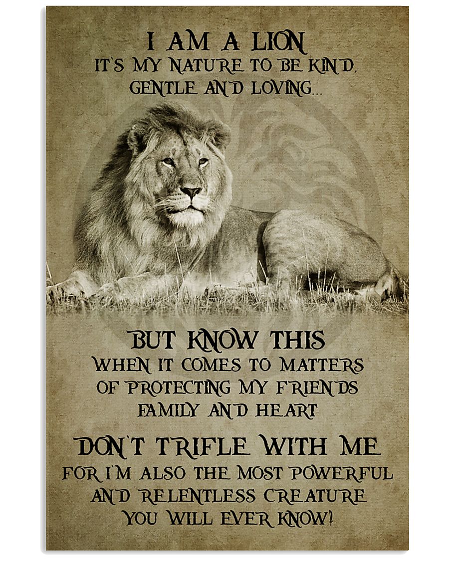 LION 16x24 Poster
