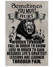 LION - SOMETIMES YOU MUST HURT 16x24 Poster front