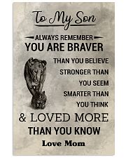 LION 16x24 Poster front