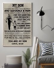 FISHING POSTER - TO MY SON 11x17 Poster lifestyle-poster-1