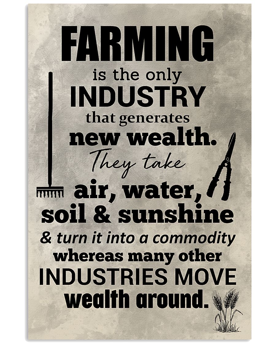 FAMILY FARMER POSTER 11x17 Poster