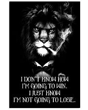 LION - A STUDENT SAID 16x24 Poster front