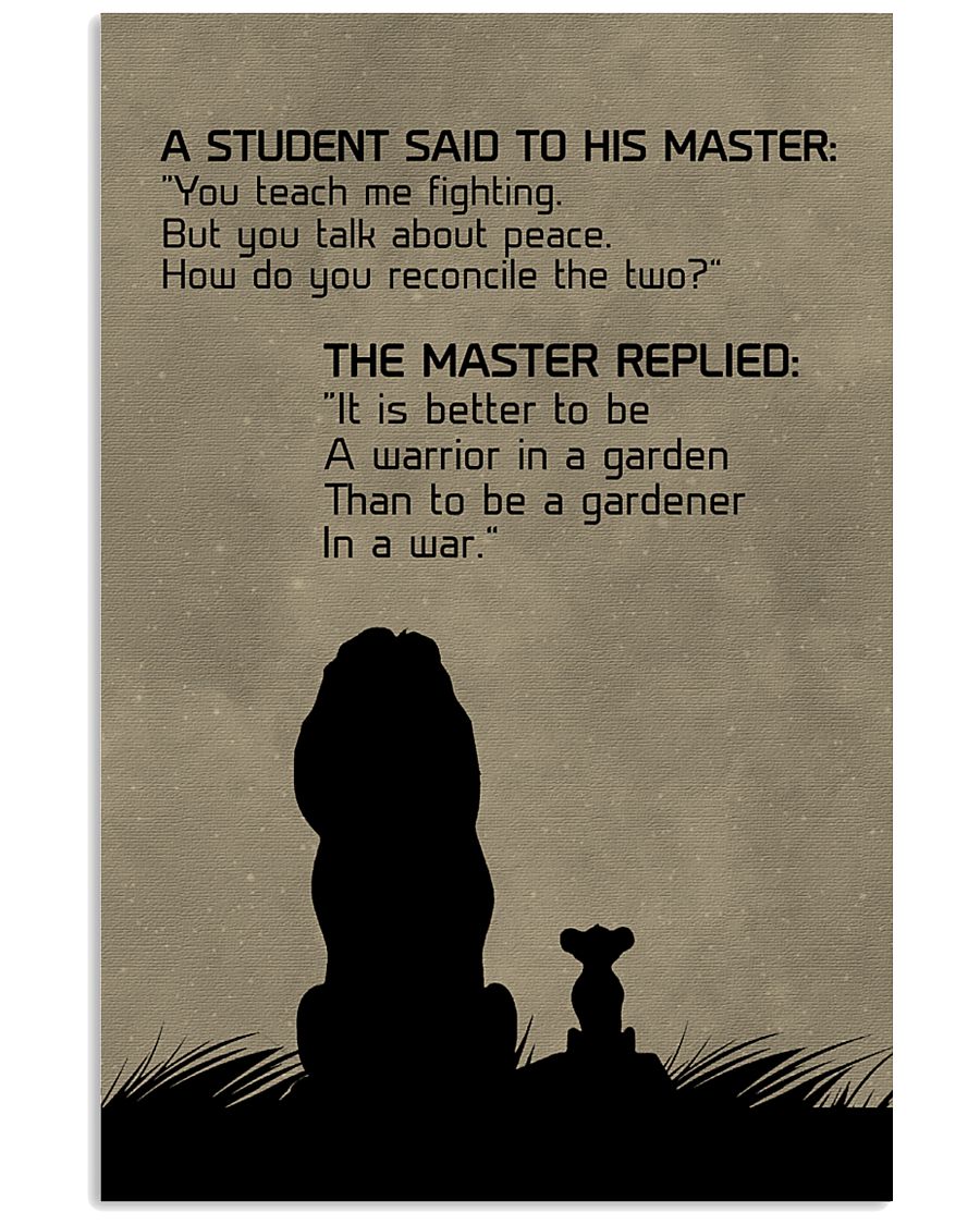 LION - A STUDEN SAID 16x24 Poster